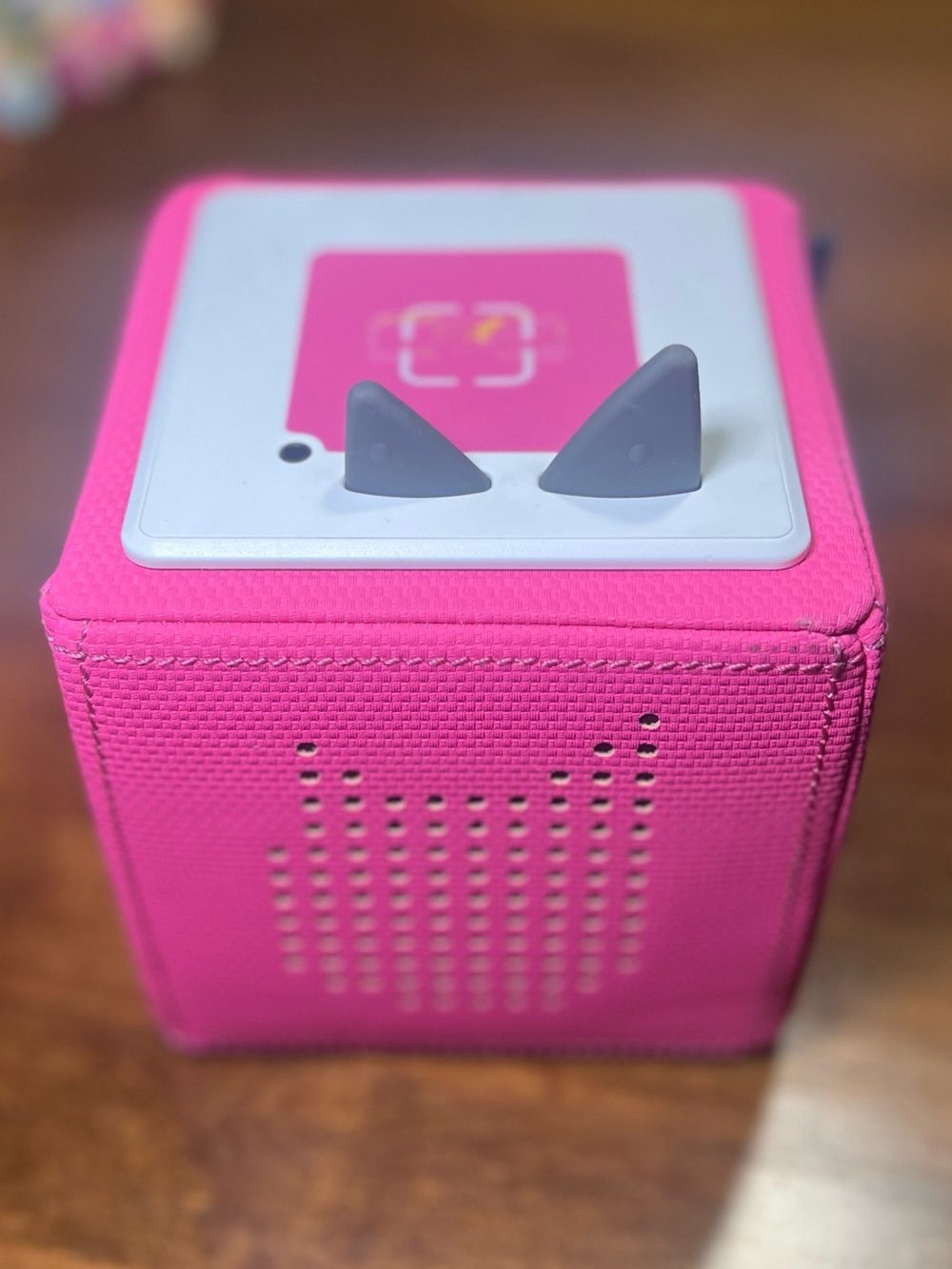 Pink Toniebox Audio Player for Tonies - Screen Free Kids Learning Toy